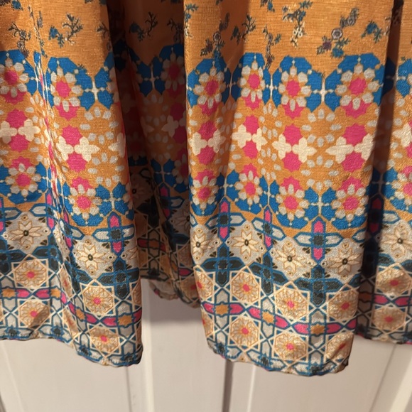 Modcloth NWOT Sleeveless Mustard Yellow Small Dress with Cutout in back - Picture 10 of 13